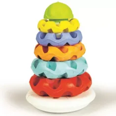 Prsten piramida od 100% reciklirane plastike - Clementoni baby slika 2