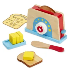 Prženi kruh i maslac drveni set - Melissa & Doug slika 2