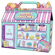 Puffy Pouches: Pufi charm dizajn set - slastičarna