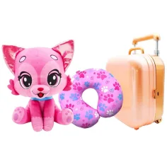 Putni prijatelj – Rosie Jetset Avanturistički Kitti plišasta mačka s koferom i jastučićem za vrat slika 2