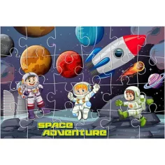 Svemir puzzle 24 komada i tri postera za bojanje slika 2