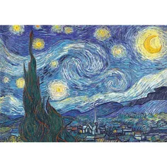 Puzzle s 1000 komada s zvjezdastom noći - Trefl slika 2