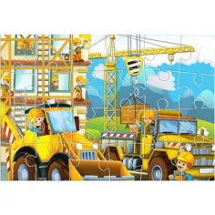 Puzzle set od 24kom sa tri postera za bojanje slika 2
