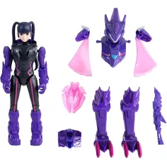 Quantum Heroes: Dinoster Trina akcijska figura s ljubičastim oklopom 20 cm slika 2