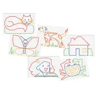 Quercetti: Filo set kartica sa uzorcima 12kom