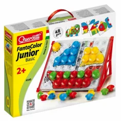Quercetti: Junior šareni set - Brod 48 kom.