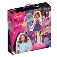 Quercetti: Oblačenje bebe na magnet set za igranje - Laura