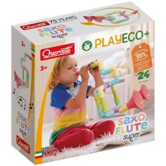Quercetti: Super Saxoflute Play Eco – set za sastavljanje glazbenih instrumenata, 24 dijela