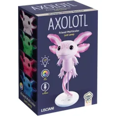 Rainy Days Axolotl višebojna LED noćna lampa - Lisciani