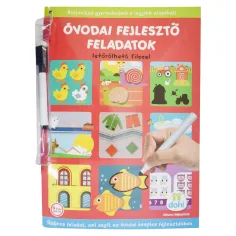 Vrtićki razvojni zadaci za brisanje markerom - D-Toys