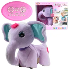 RC Cute Pet: Interaktivni plišani slon na daljinsko upravljanje s dodacima 2,4 GHz 40 cm slika 2
