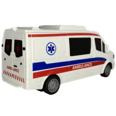 RC daljinski upravljač hitne pomoći sa svjetlom 27MHz 1/32 omjera, 25cm slika 2