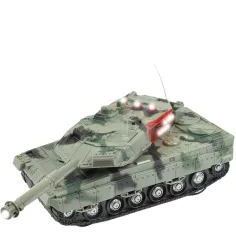 RC daljinski upravljač M1 Abrams tenk sa svjetlosnim i zvučnim efektima 1/32 omjer 22cm slika 4