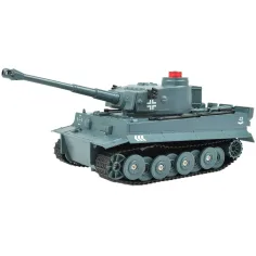 RC daljinski upravljač Njemački Tiger tenk sa stvarnim funkcijama 1/30 omjer 2.4GHz 30cm slika 4