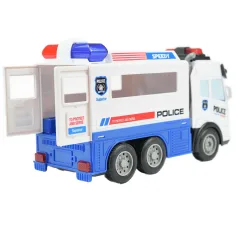 RC daljinski upravljač Policijski zatvorenički automobil sa svjetlosnim efektima 1/43 omjer 27Mhz 21 slika 4