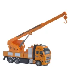 RC daljinski upravljana građevinska grabilica ili kamion kran sa svjetlom u dvije verzije 27MHz 1/36 slika 7