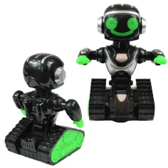 RC Interaktivni daljinski upravljač MacroBot u crno-zelenoj boji sa svjetlom i zvukom 20cm slika 2
