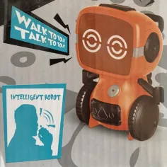 RC interaktivni TalkBot robot walkie-talkie s načinom rada narančaste boje 2,4GHz slika 9