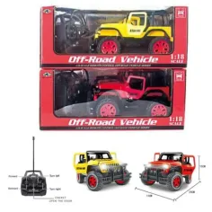 RC Jeep Wrangler daljinski terenski automobil u dvije boje 1/18
