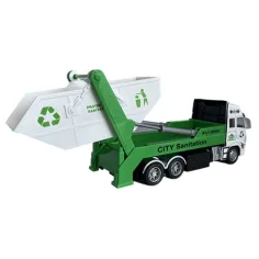 RC Kamion za prijevoz otpada ili kontejnera na daljinsko upravljanje sa svjetlom 27MHz 1/36 20cm u d slika 8