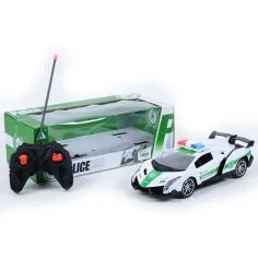 RC Daljinski policijski Lamborghini sportski automobil s svjetlosnim efektima 1/16 skala