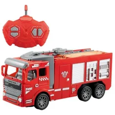 RC vatrogasni automobil sa svjetlima na daljinsko upravljanje 1/36 slika 2