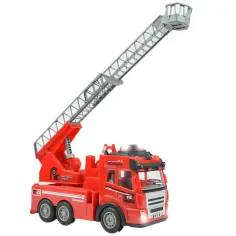 RC Vatrogasno vozilo na daljinsko upravljanje s podiznom košarom sa svjetlosnim efektima 1/48 omjera slika 3