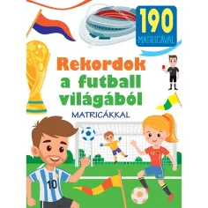 Rekordi iz svijeta nogometa edukativna knjiga s naljepnicama