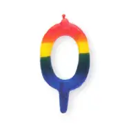 Rođendanska svijeća, broj 0