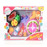 Rođendanski set sa čašama za šampanjac i tortom