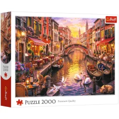 Romantična Venecija 2000-dijelni puzzle - Trefl