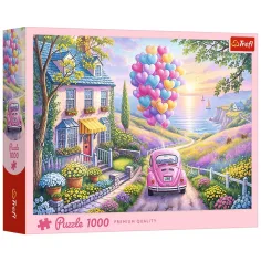 Romantično putovanje 1000-dijelni puzzle - Trefl