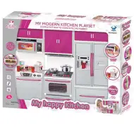 Ružičasta kuhinja sa zvukom i svijetlom