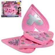 S&amp;Lí Cosmetics: Vrhunska paleta šminke i noktiju u troslojnoj kutiji u obliku srca