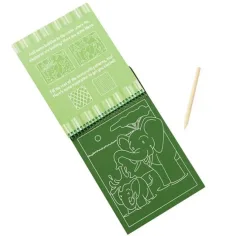 Safari Scratch Art bilježnica - Melissa & Doug slika 3