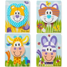 Safari velike drvene puzzle - Melissa & Doug slika 4