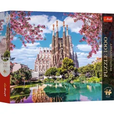 Sagrada Familia Barcelona 1000kom premium puzzle - Trefl
