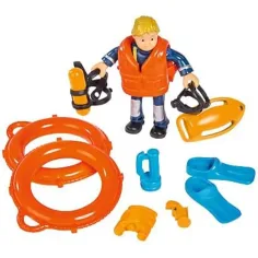Vatrogasac Sam: Neptun motorni čamac s figuricom Penny - Simba Toys slika 2