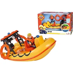 Sam vatrogasac: Neptun čamac s figuricom Penny - Simba Toys