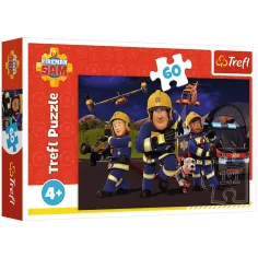 Sam vatrogasac u uniformi - puzzle od 60 komada - Trefl