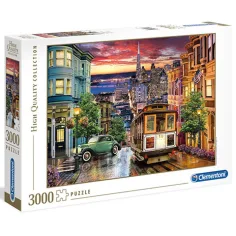San Francisco HQC puzzle 3000 kom - Clementoni
