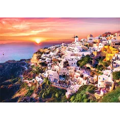 Santorini zalazak sunca 1000 komada puzzle - Trefl slika 2