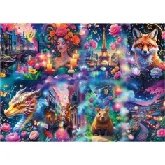 Šarena svijet premium 8000 komada puzzle – Trefl slika 2