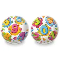 Šareni brojevi BioBall gumena lopta 23cm