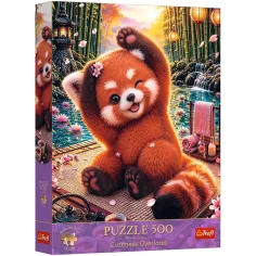 Šarmantna crvena panda 500-dijelni Premium plus kvalitetni puzzle - Trefl