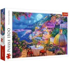 Sastanak u Positanu - 1500 komada puzzle - Trefl