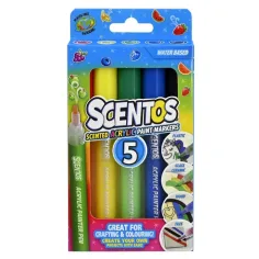 Scentos Mirisni akrilni flomaster u neonskim bojama 5kom