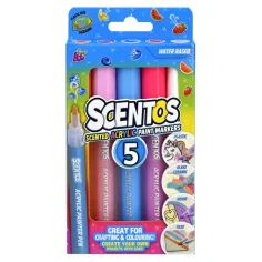 Scentos Mirisni akrilni flomaster u pastelnim bojama 5kom