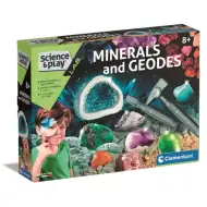 Science&amp;Play: Crystals and Geodes znanstveni set za igru ​​- Clementoni