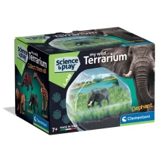 Science & Play: Mini slonić terarij set igračaka - Clementoni